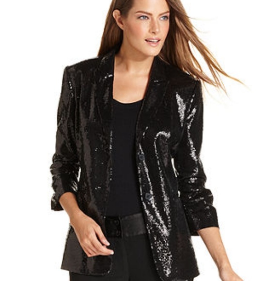 Calvin Klein Sequin Blazer 